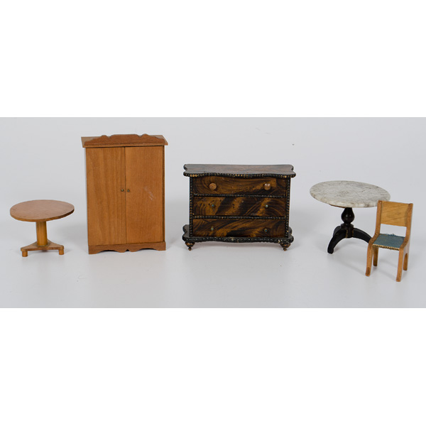 Grouping of Doll House Furniture