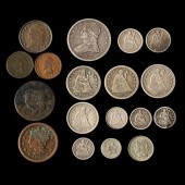 GROUPING OF EARLY AMERICAN TYP