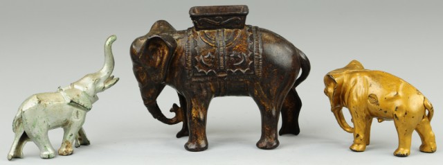 GROUPING OF ELEPHANT STILL BANKS