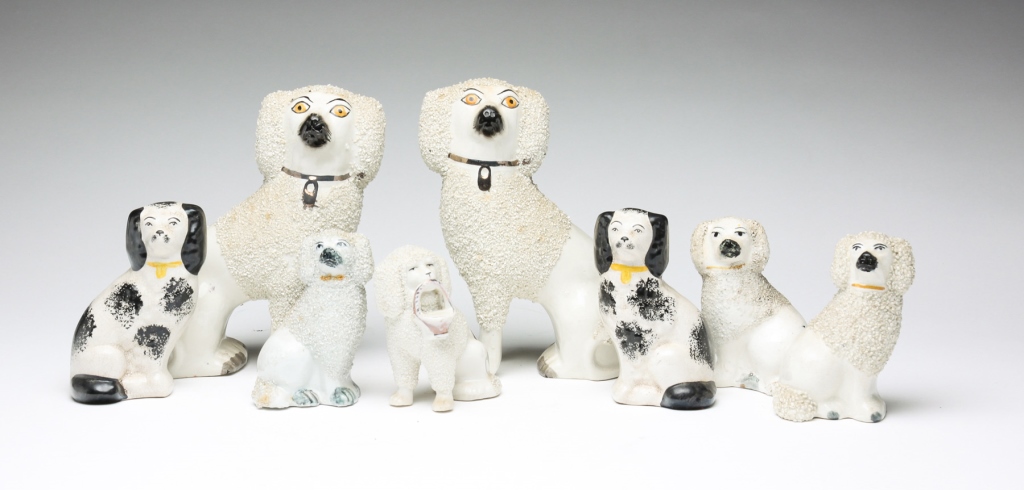 GROUPING OF ENGLISH STAFFORDSHIRE