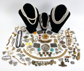 GROUPING OF ESTATE COSTUME JEW