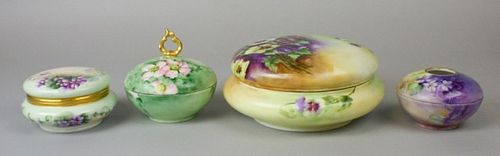 GROUPING OF FOUR LIMOGES