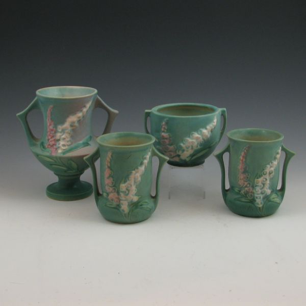 Grouping of four pieces of