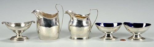 GROUPING OF GEORGIAN SILVER(1)