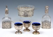 GROUPING OF GERMAN SILVER SALT