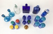 GROUPING OF GLASS SHAKERS & BO