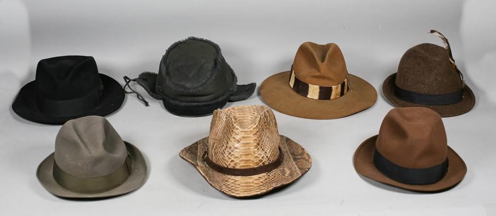 GROUPING OF HATSLot includes Eric