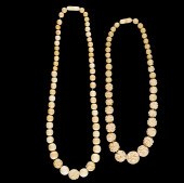 Grouping of Ivory Jewelry A gr