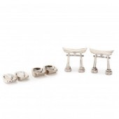 GROUPING OF JAPANESE SILVER SH
