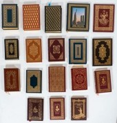 GROUPING OF LEATHERBOUND BOOKS