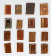 GROUPING OF LEATHERBOUND BOOKS
