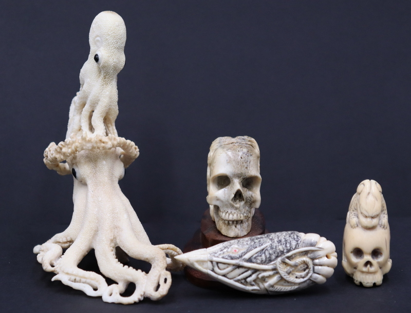 GROUPING OF MARITIME CARVED