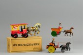 GROUPING OF MARX HORSE DRAWN W