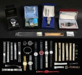 GROUPING OF MEN'S WATCHES AND