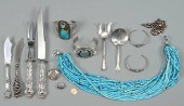 GROUPING OF NAVAJO JEWELRY & S
