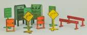 GROUPING OF SIGNS AND MAILBOXE