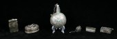 GROUPING OF SILVER CONTAINERSG