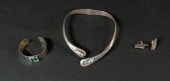 GROUPING OF SILVER JEWELRYLot