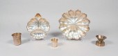 GROUPING OF SILVER TABLE ITEMS