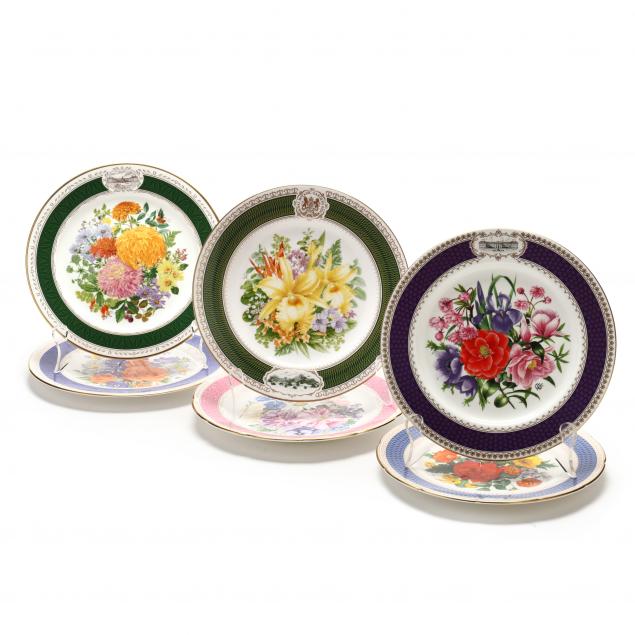 GROUPING OF SIX HORTICULTURAL