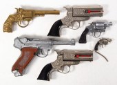 GROUPING OF SIX TOY PISTOLS In