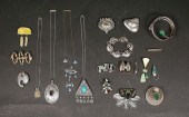 GROUPING OF STERLING SILVER JE