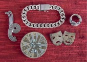 GROUPING OF STERLING SILVER JE