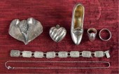 GROUPING OF STERLING SILVER JE