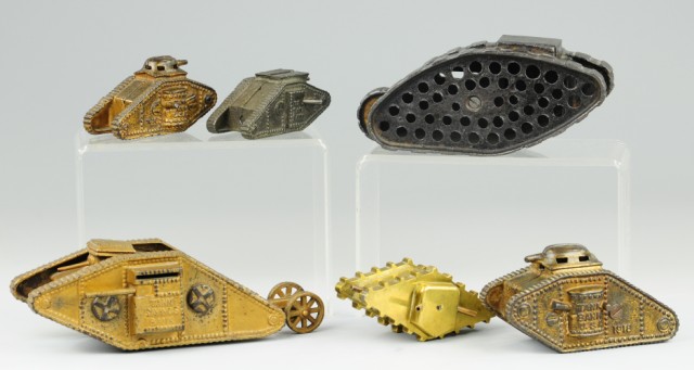 GROUPING OF TANK STILL BANKS Cast
