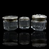GROUPING OF THEE VINTAGE SILVE