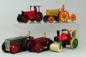 GROUPING OF TIN TOY FARM AND R
