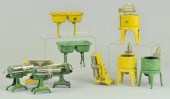 GROUPING OF TOY SINKS WASHERS