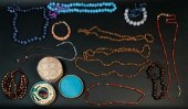 GROUPING OF TRIBAL BEADED JEWE