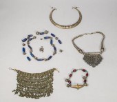 GROUPING OF TRIBAL JEWELRYTrib