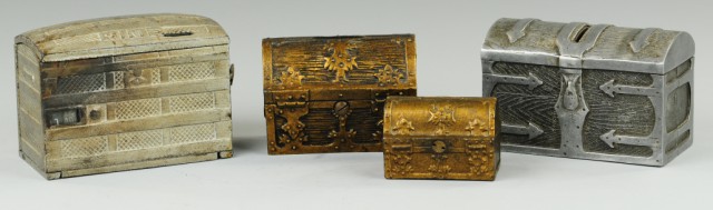 GROUPING OF TRUNKS AND TREASURE