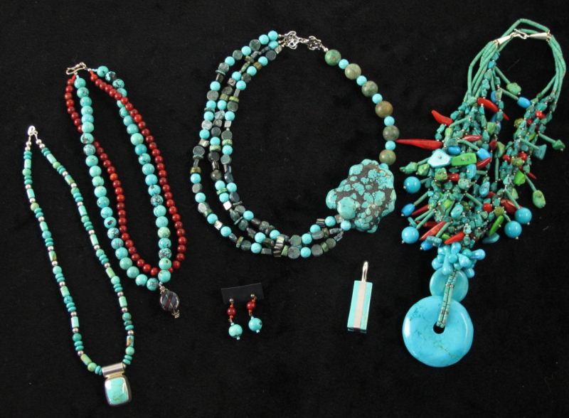 Grouping of Turquoise Jewelryto