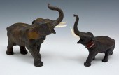 GROUPING OF TWO JAPANESE BRONZ