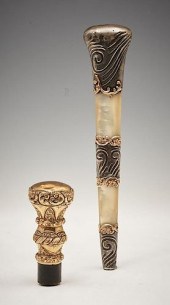 GROUPING OF TWO PARASOL HANDLE