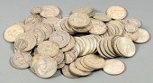 GROUPING OF US SILVER COINS, 1