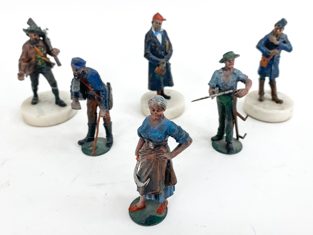 GROUPING OF VIENNA BRONZE MINIATURE