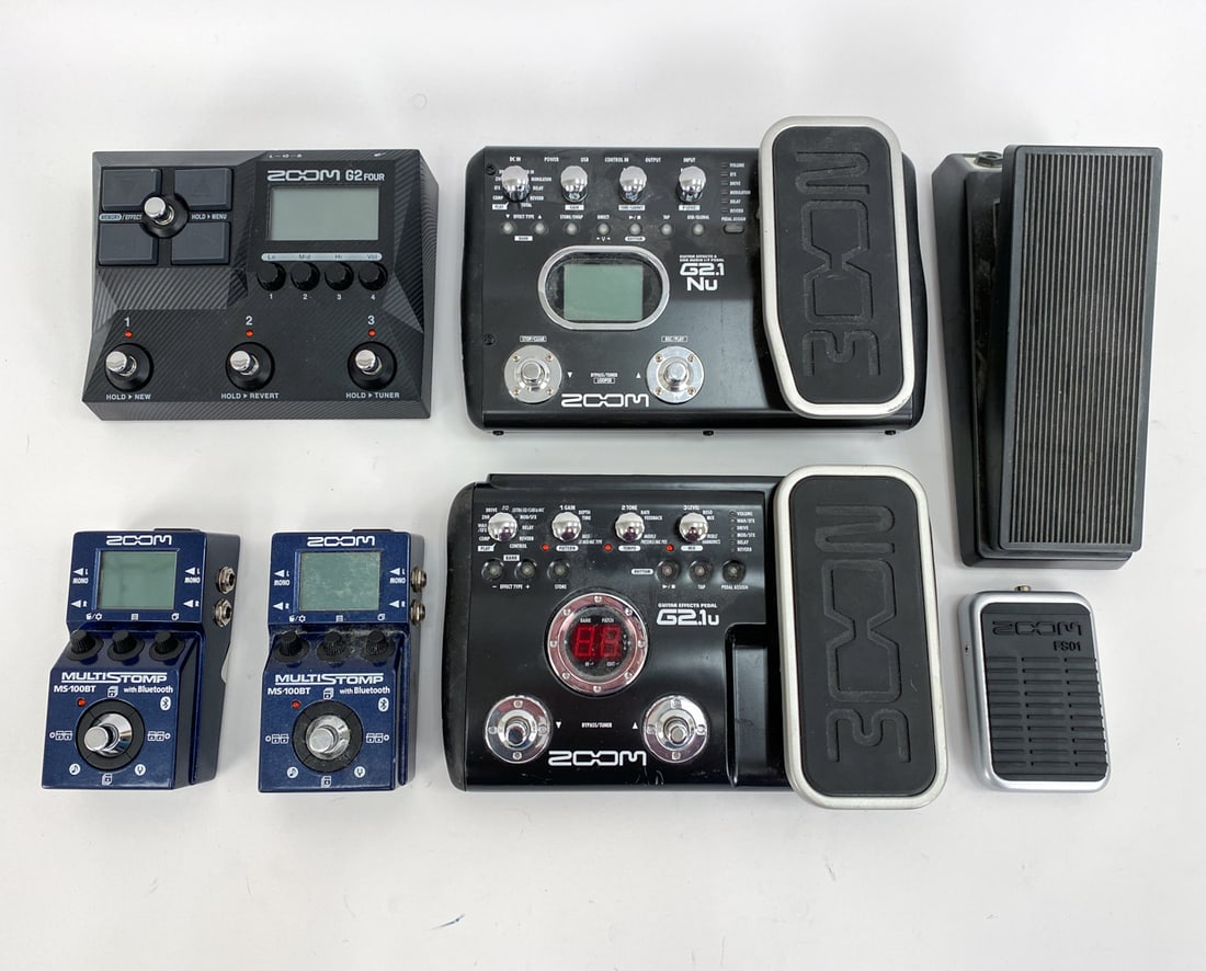GROUPING OF ZOOM EFFECTS PEDALSZoom