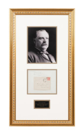 GROVER CLEVELAND WRITTEN & SIG