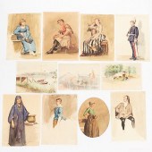 GRP: 11 18TH C. GERMAN WATERCO