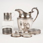 GRP: 13 SILVER WARES - COASTER