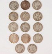 GRP: 14 MORGAN SILVER DOLLAR C