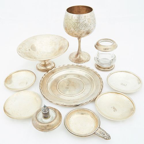 GRP: 14 PIECES OF STERLING