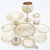 GRP: 14 PIECES OF STERLING SIL