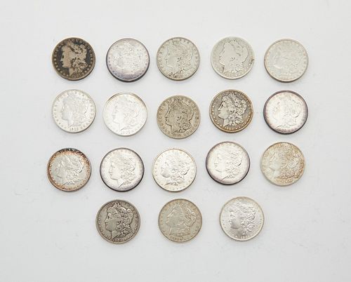 GRP: 18 MORGAN SILVER DOLLARS