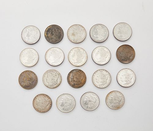 GRP: 19 MORGAN SILVER DOLLARS