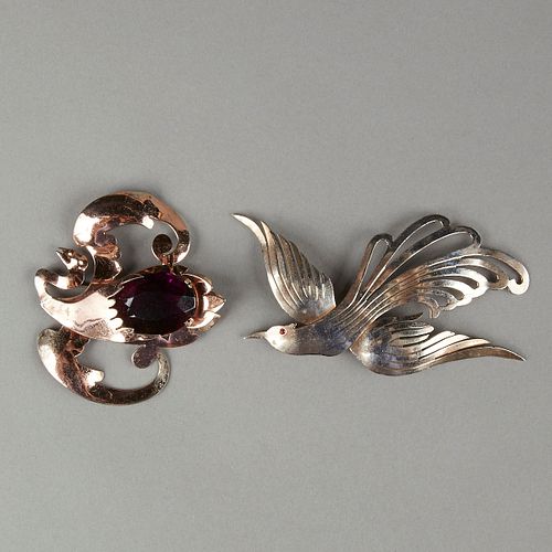 GRP: 2 20TH C. SILVER GILT